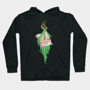 Green-Flame Blade Hoodie